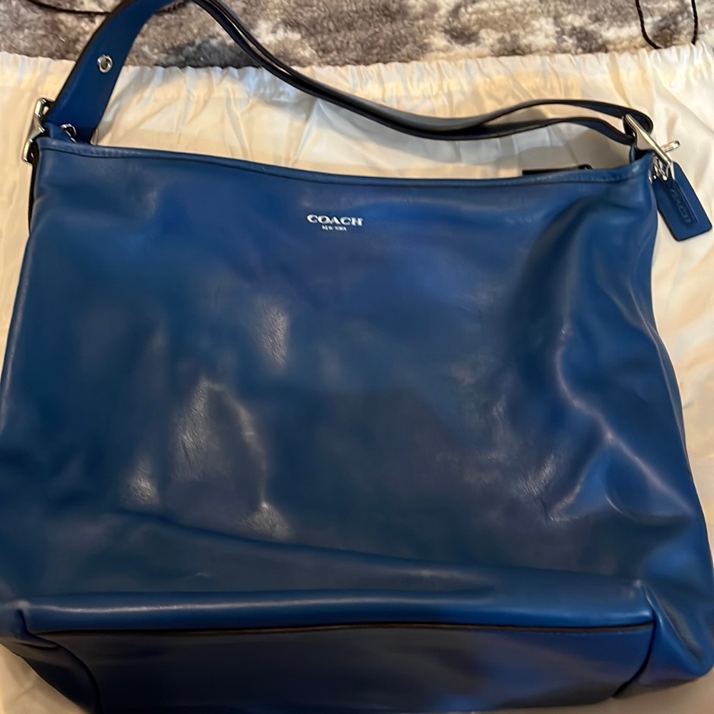 Coach leather bag